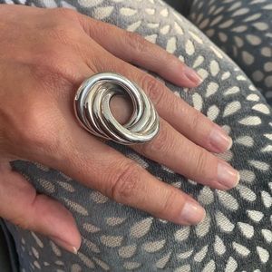 Large Sterling silver ring
